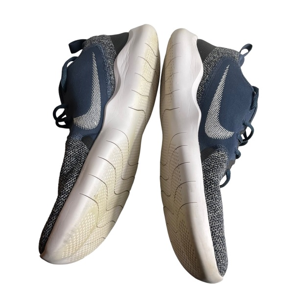 Nike Flex Running Lightweight Fly-knit Athletic Sneaker Shoe Size Mens 9.5 Blue - Picture 6 of 13